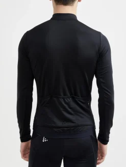 MEN'S ADV ESSENCE CYCLING JERSEY - Black