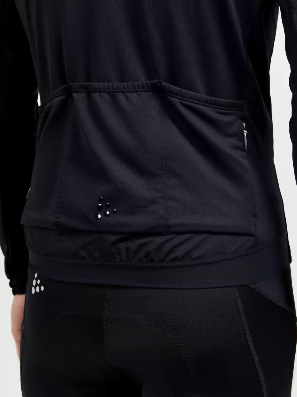 MEN'S ADV ESSENCE CYCLING JERSEY - Black