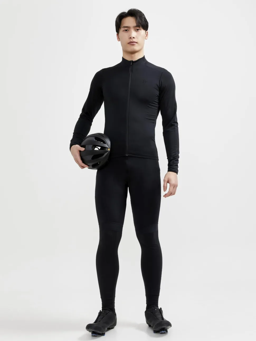 MEN'S ADV ESSENCE CYCLING JERSEY - Black