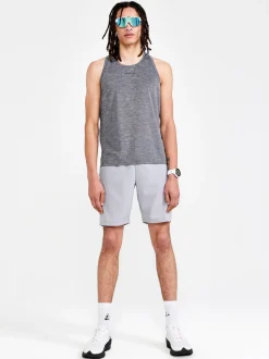 MEN'S ADV CHARGE MELANGE TRAINING SINGLET