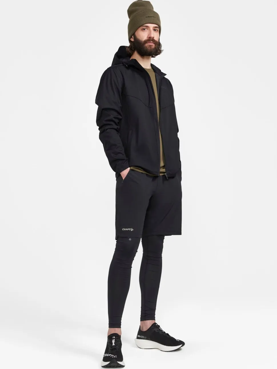 MEN'S ADV ESSENCE HYDRO JACKET - Black