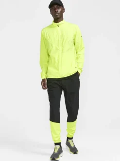 MEN'S ADV ESSENCE WIND JACKET - BIOME/BLAZE