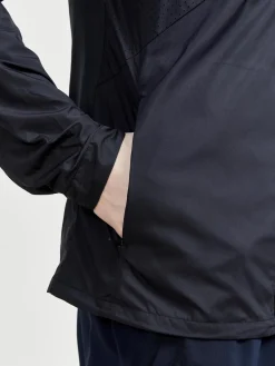 MEN'S ADV ESSENCE WIND JACKET - BIOME/BLAZE