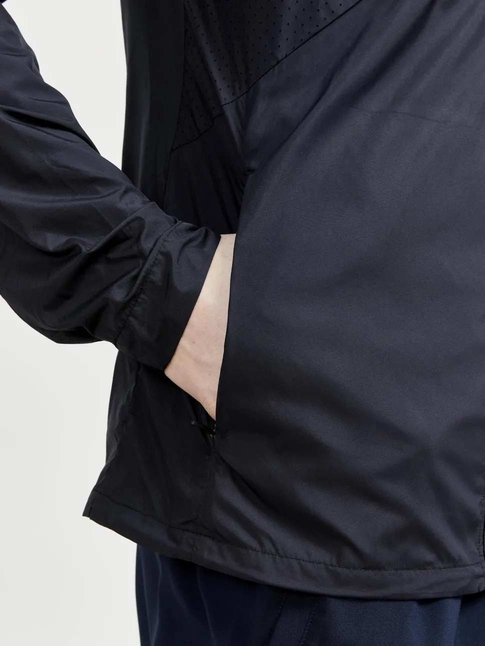 MEN'S ADV ESSENCE WIND JACKET - BIOME/BLAZE