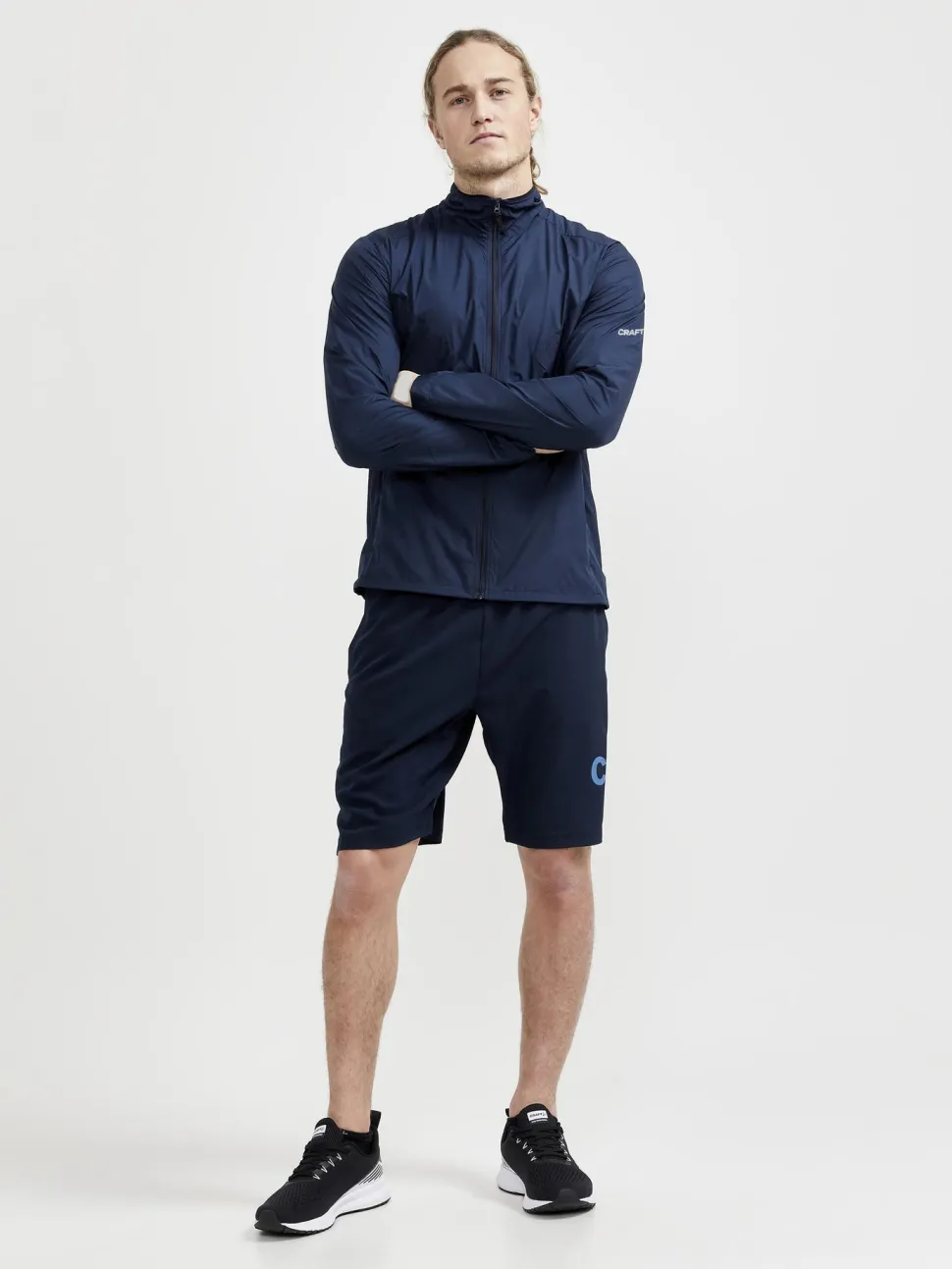 MEN'S ADV ESSENCE WIND JACKET - BIOME/BLAZE