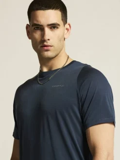 Men's Collective Bi-Blend SS Tee - Blaze