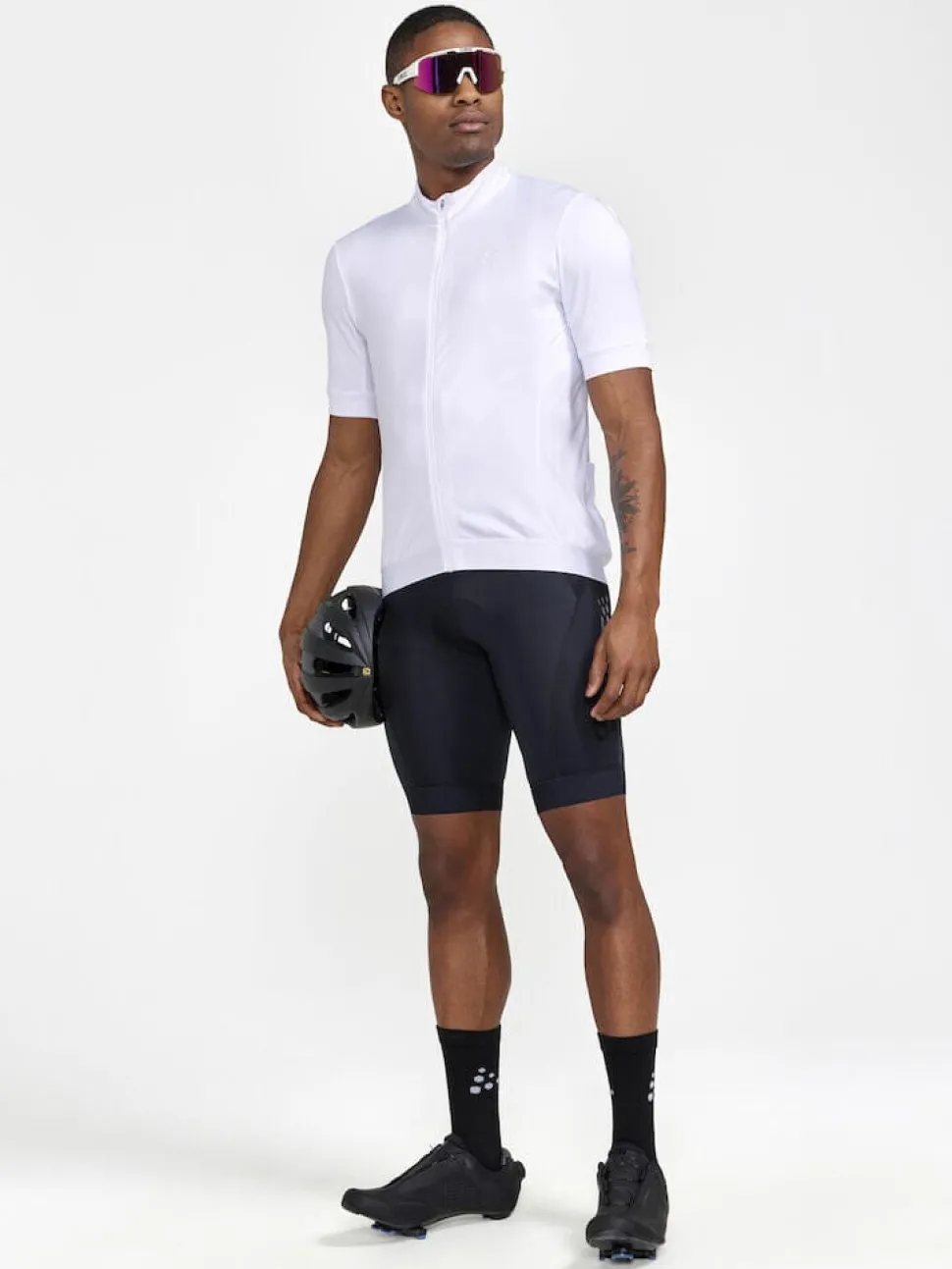Men's Core Essence Cycling Jersey - WHITE