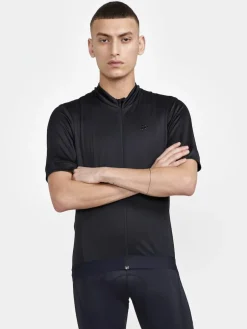 Men's Core Essence Cycling Jersey - Black