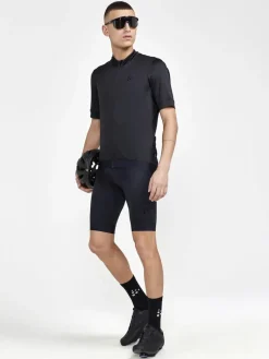 Men's Core Essence Cycling Jersey - Black