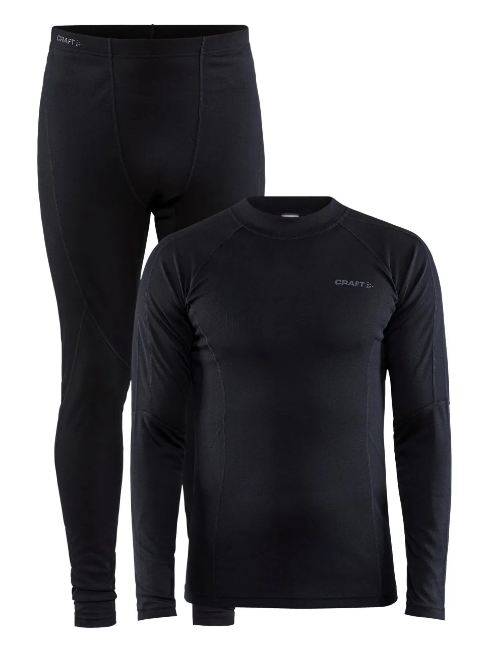 MEN'S CORE WARM BASELAYER SET - Black