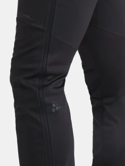 MENS CORE XC SKI TRAINING FZ PANTS - Black