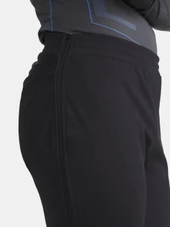 MENS CORE XC SKI TRAINING FZ PANTS - Black
