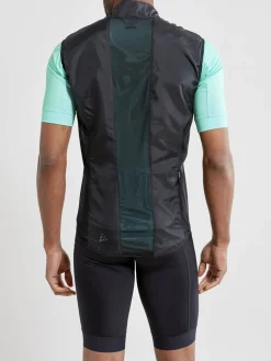 Men's Essence Light Wind Cycling Vest - Black