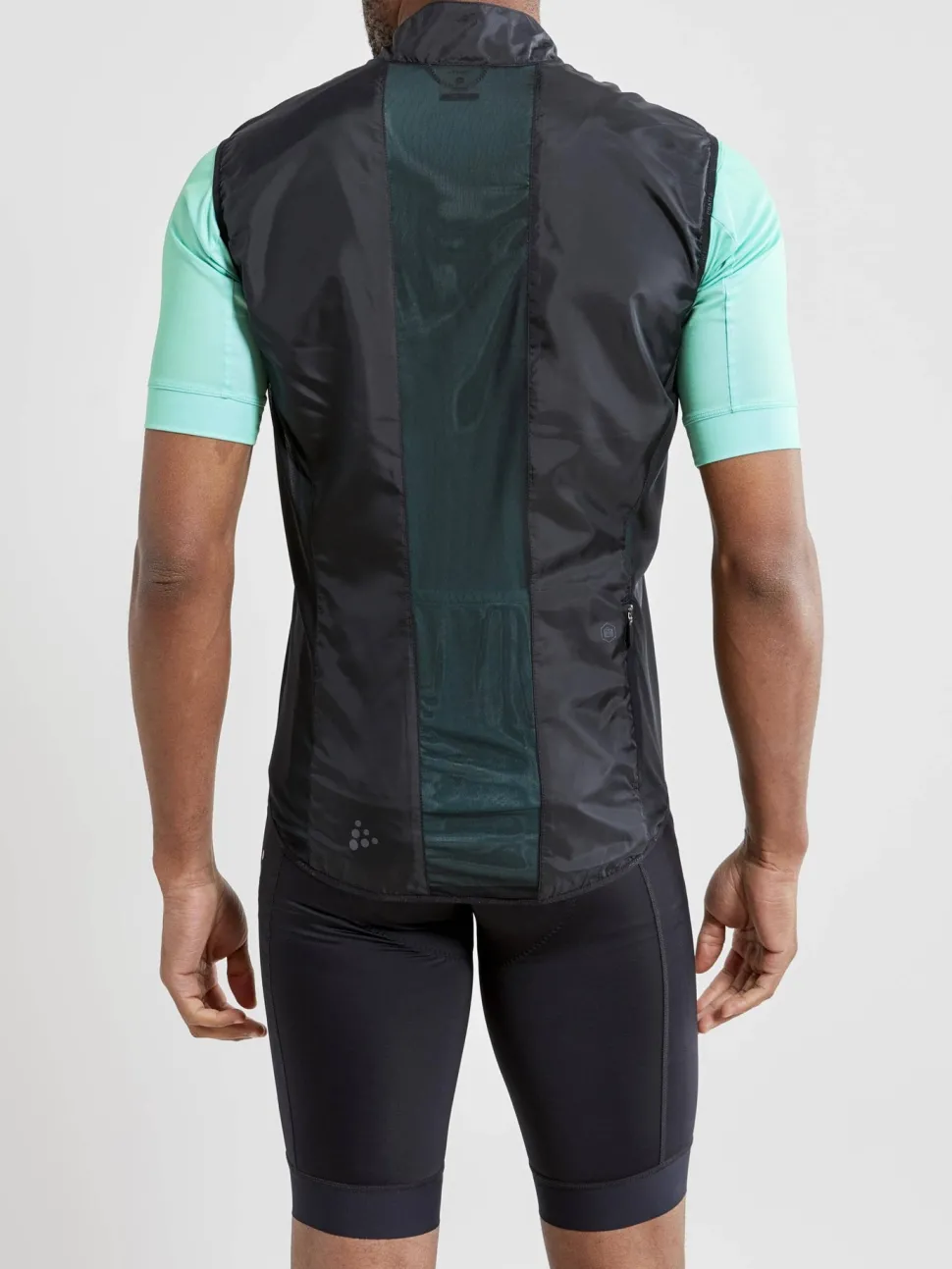Men's Essence Light Wind Cycling Vest - Black