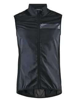 Men's Essence Light Wind Cycling Vest - Black