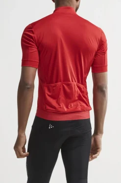 Men's Essense Cycling Jersey - BRIGHT RED