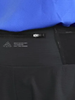 Men's Pro Trail Running Shorts - Black