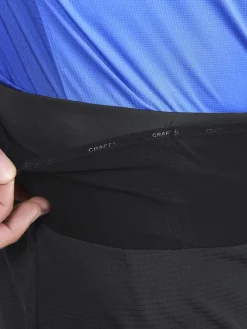 Men's Pro Trail Running Shorts - Black