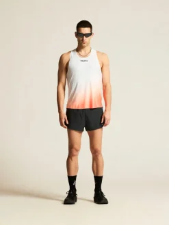 Men's Race Day Singlet - WHITE/MULTI