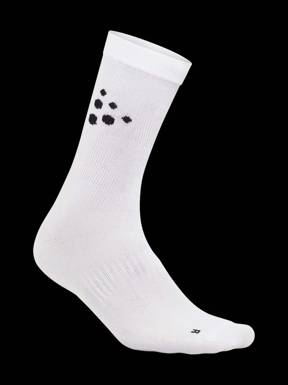 Retro Sock - WHITE/BLACK