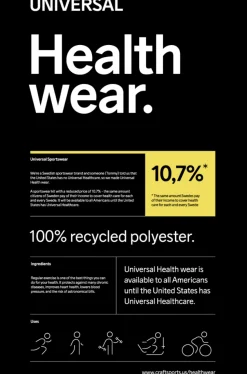 Universal Healthwear Tech Tee W