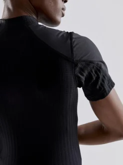 WOMEN'S ACTIVE EXTREME X WIND SHORT SLEEVE - Black/Granite