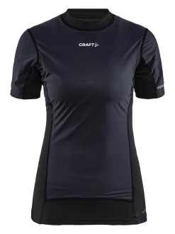 WOMEN'S ACTIVE EXTREME X WIND SHORT SLEEVE - Black/Granite