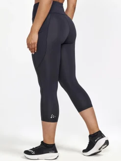 WOMEN'S ADV ESSENCE CAPRI TRAINING TIGHTS 2 - Black