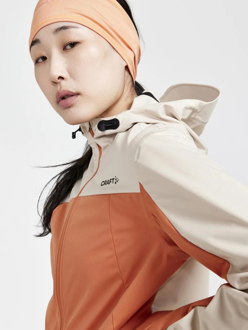 Women's ADV Essence Hydro Jacket - Rusty Glow/Ecru