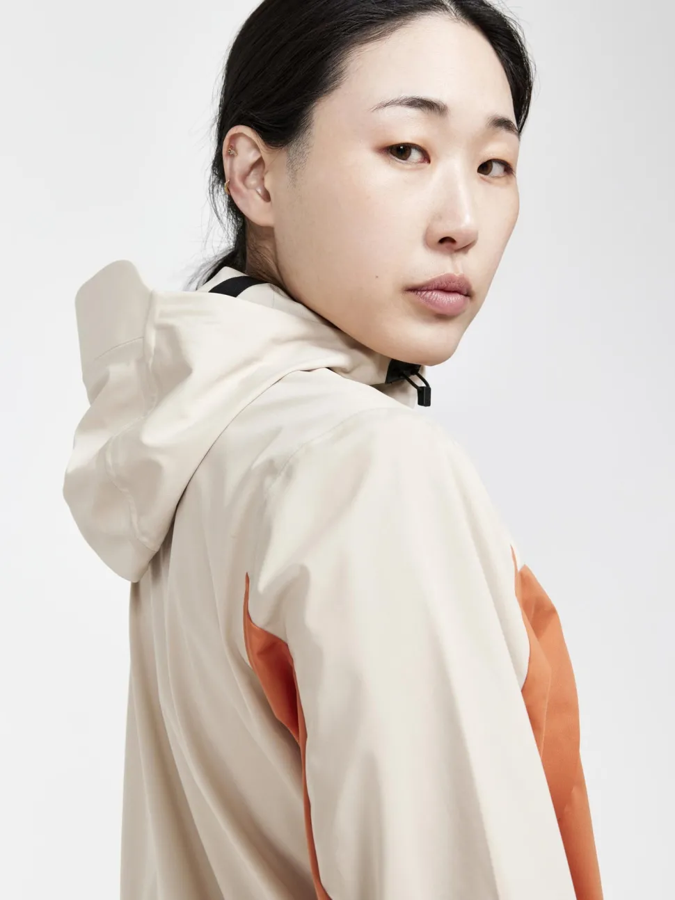 Women's ADV Essence Hydro Jacket - Rusty Glow/Ecru