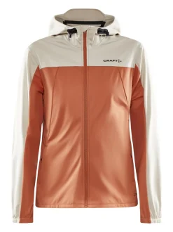 Women's ADV Essence Hydro Jacket - Rusty Glow/Ecru
