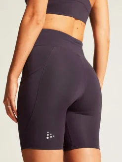 WOMEN'S ADV ESSENCE TRAINING SHORT TIGHTS 2 - DK PLUM