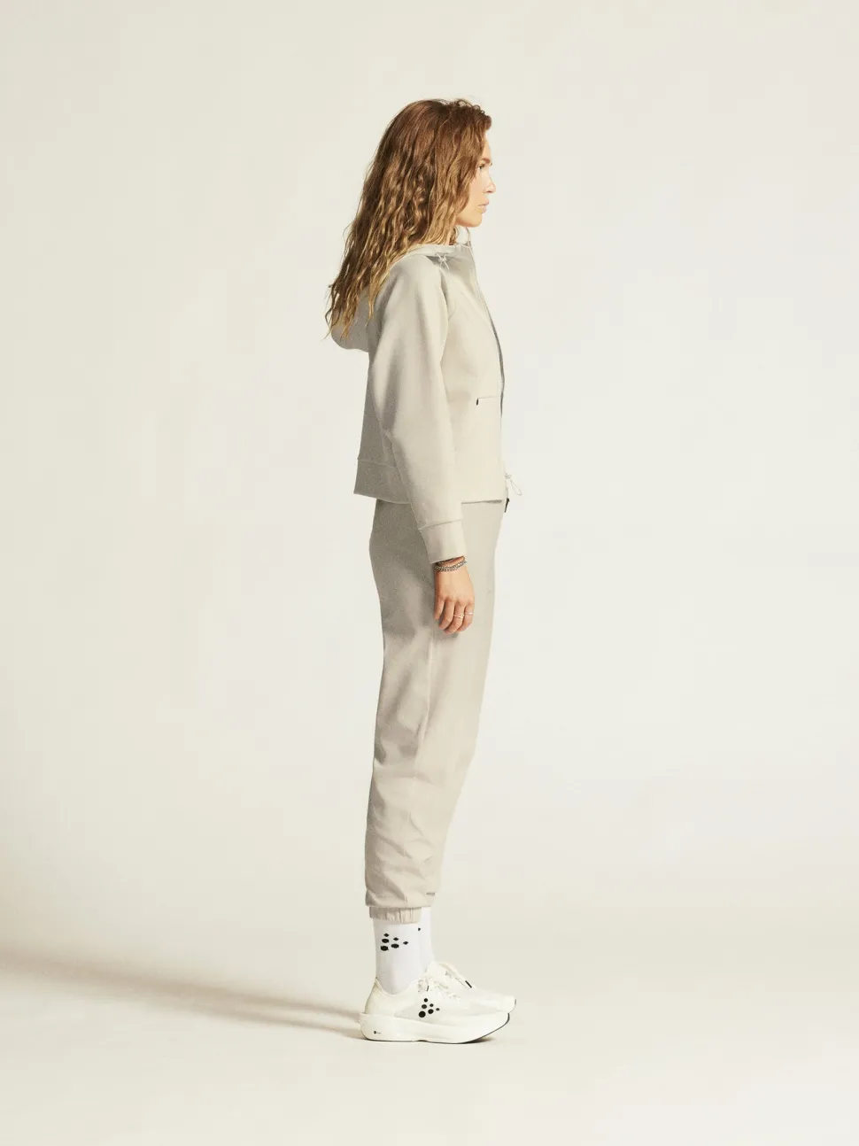 Women's ADV Join Full Zip Hoodie - Plaster