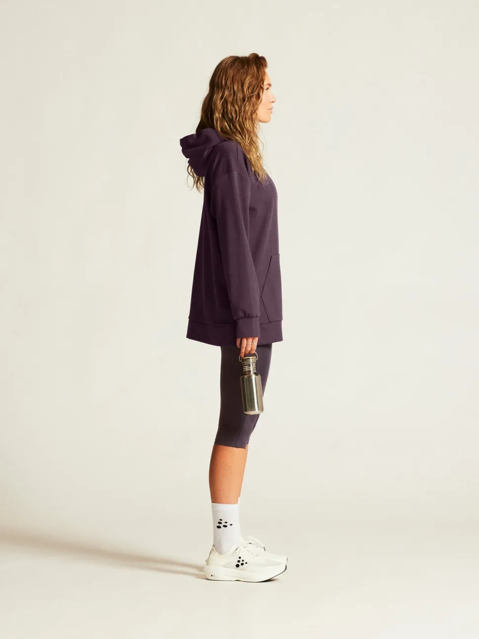 Women's ADV Join Long Hoodie - DK Plum
