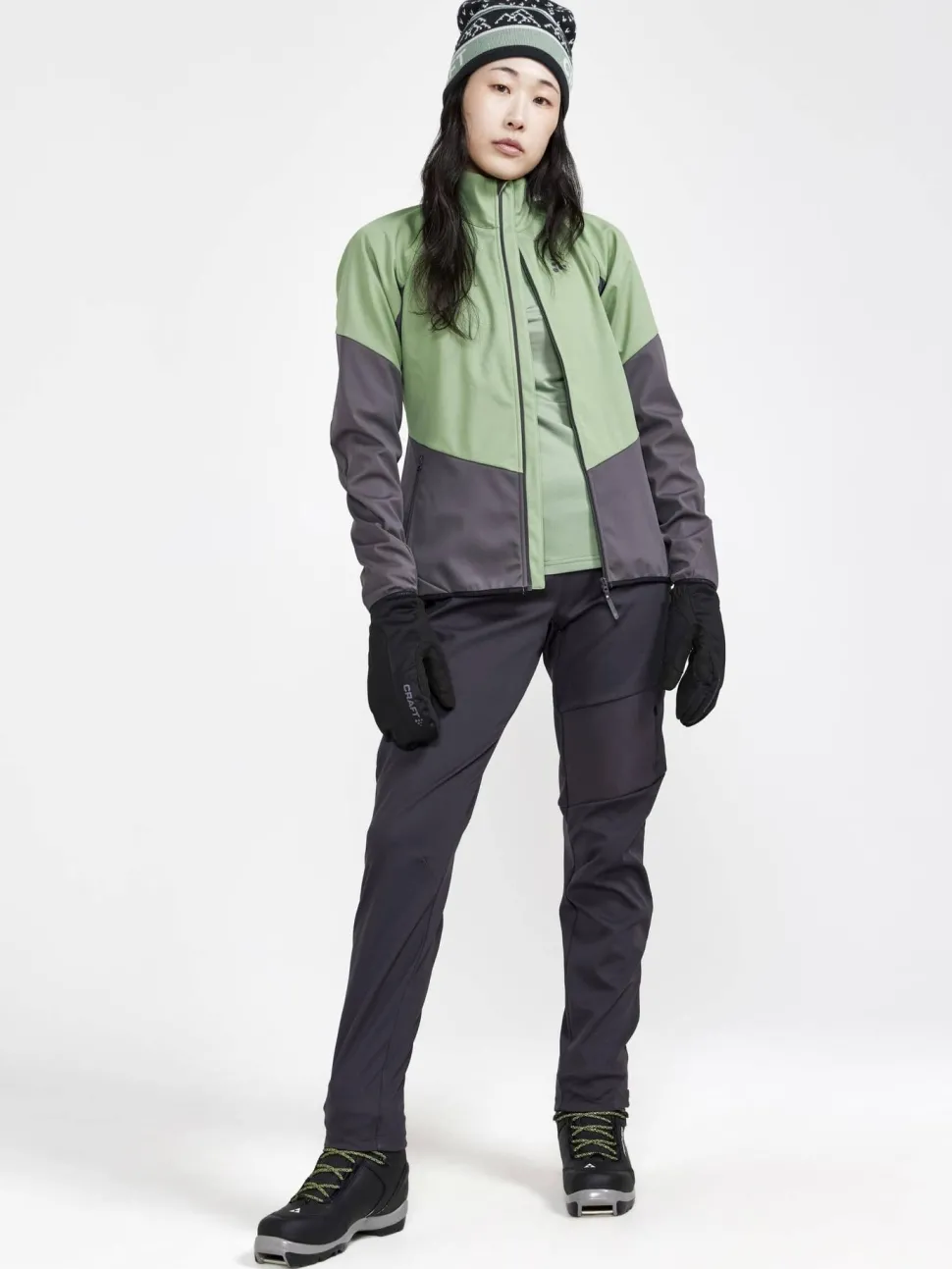 WOMEN'S CORE GAIN MIDLAYER - JADE