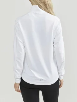 WOMEN'S CORE GAIN MIDLAYER - WHITE