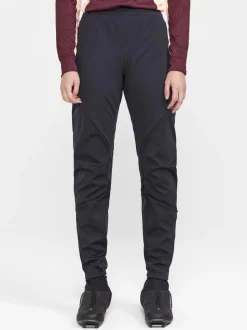 WOMENS CORE XC SKI TRAINING FZ PANTS - Black