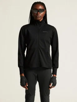 WOMENS CORE XC SKI TRAINING JACKET - Black