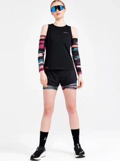 WOMEN'S CTM DISTANCE 2IN1 RUNNING SHORTS