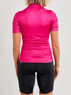 WOMEN'S ESSENCE CYCLING JERSEY - FAME