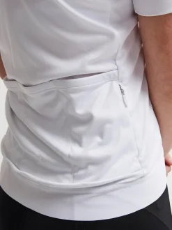 WOMEN'S ESSENCE CYCLING JERSEY - WHITE