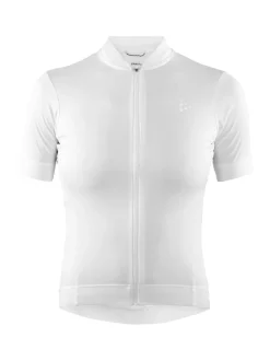 WOMEN'S ESSENCE CYCLING JERSEY - WHITE