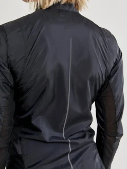 WOMEN'S ESSENCE LIGHT WIND CYCLING JACKET - Black
