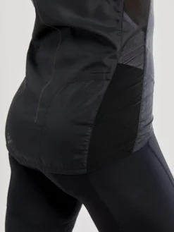 WOMEN'S ESSENCE LIGHT WIND CYCLING JACKET - Black