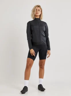 WOMEN'S ESSENCE LIGHT WIND CYCLING JACKET - Black