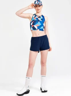 Women's PRO Dazzle Camo Running Shorts