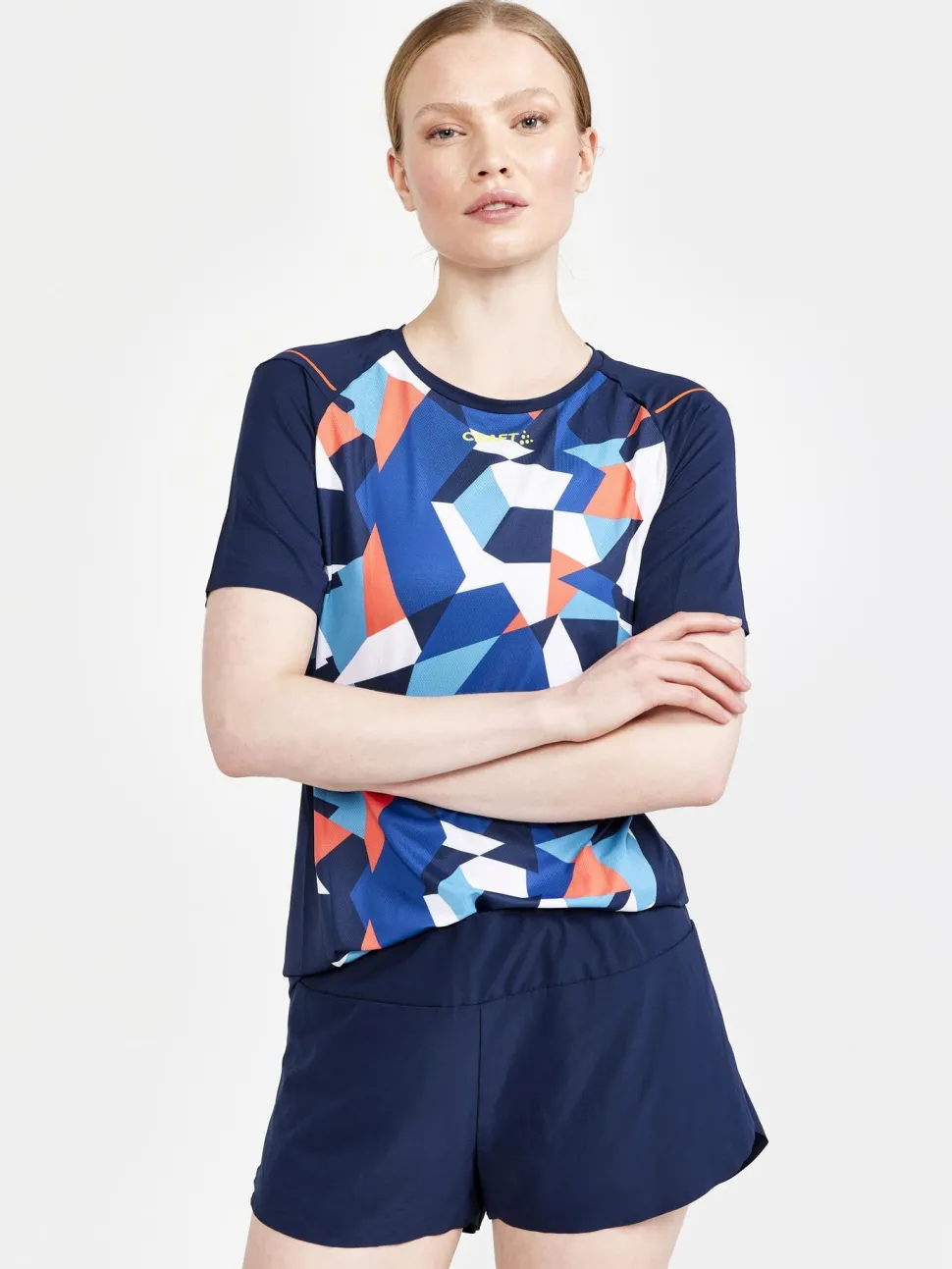 Women's PRO Dazzle Camo Running Tee