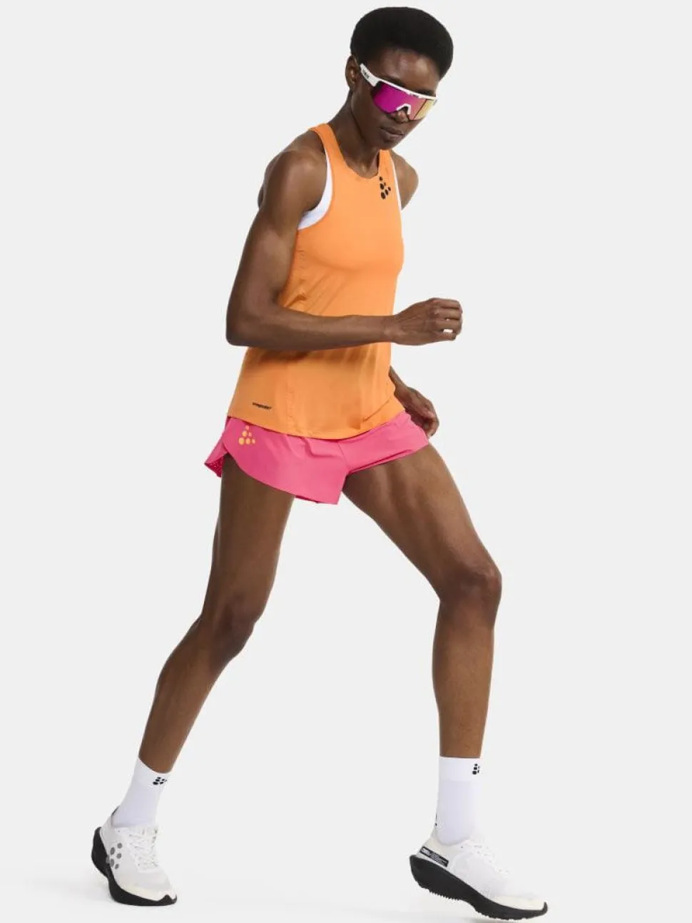 Women's PRO Hypervent Running Split Short 2.0