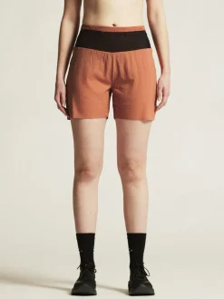 Women's Pro Trail Running Shorts - SEQUOIA