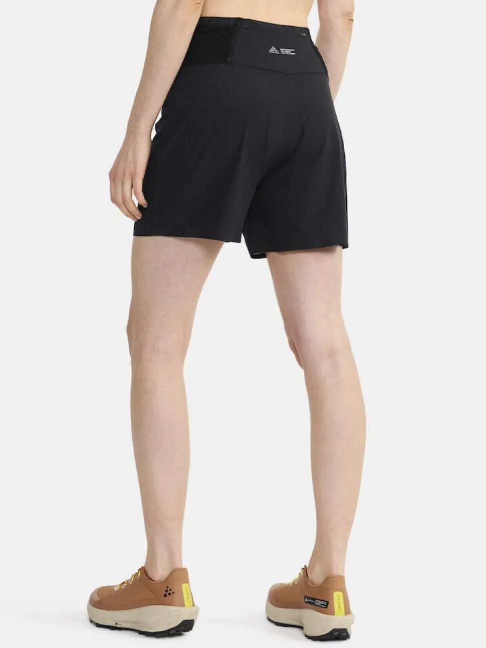 Women's Pro Trail Running Shorts - Black
